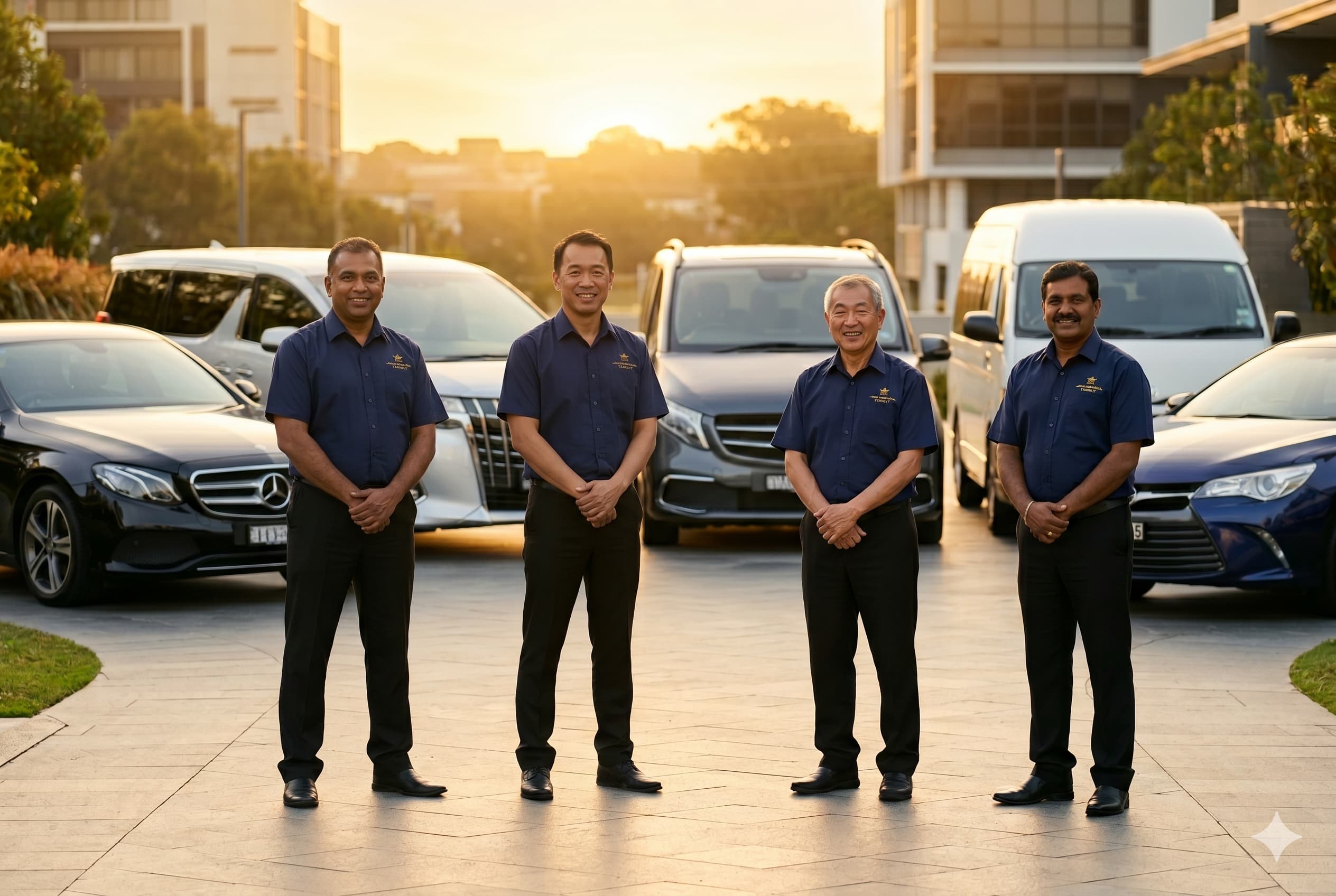 Platinum Maxi Cab driver team Singapore